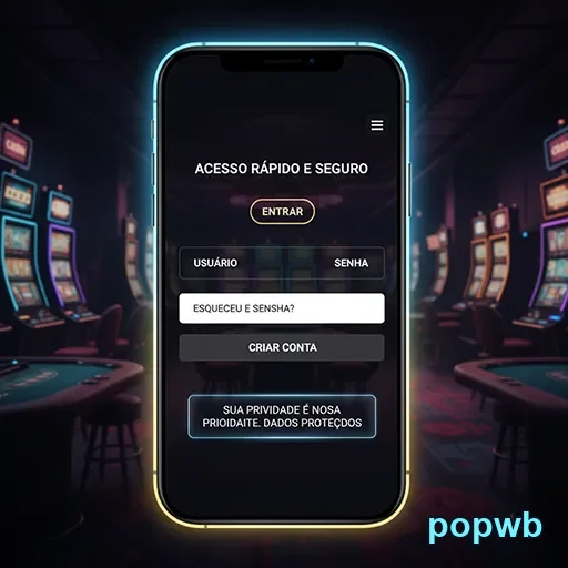 Ilustração de Explore o aplicativo cassino da popwb e jogue com confiança
