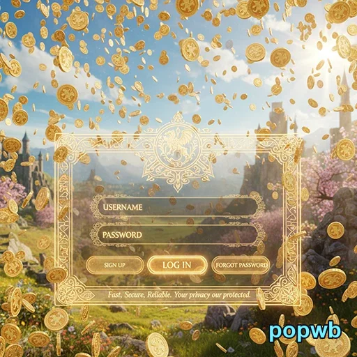 Ilustração de Crie sua conta no popwb e aproveite a experiência VIP